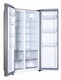 Americká lednice Haier HRF-522DG7 stříbrná barva
