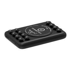 Powerbanka Powerton 5 000mAh, bezdrátové nabíjení černá

 obrázek produktu 3 z 8
