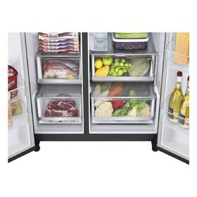 Americká lednice LG GSJV91MCAE 
