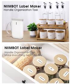 Papírový štítek Niimbot R 14x28mm 220ks Round B pro D11 a D110 bílá barva
