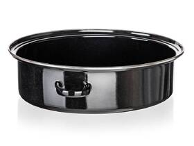 Pekáč BANQUET Black 38 cm, 2 díly, smalt, oválný černý

 obrázek produktu 3 z 6
