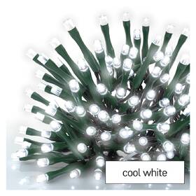 LED řetěz EMOS 40LED řetěz, 4 m, venkovní i vnitřní, studená bílá, programy, časovač 

 obrázek produktu 1 z 8