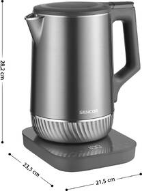 Rychlovarná konvice Sencor SWK 0850GY, 1,7 l nerez

 obrázek produktu 1 z 22