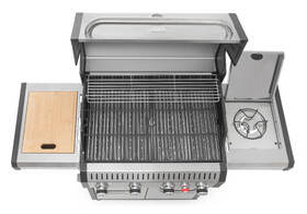 Gril zahradní plynový G21 GAH-BBQ4ALAB-SV Alabama Silver BBQ Premium Line 

 obrázek produktu 6 z 19