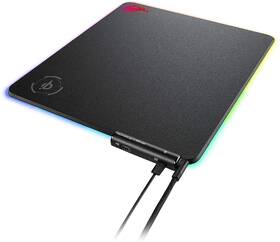 Podložka pod myš Asus ROG Balteus Qi bezdrátové nabíjení, AURA sync, 37 x 32 cm 

 obrázek produktu 4 z 6