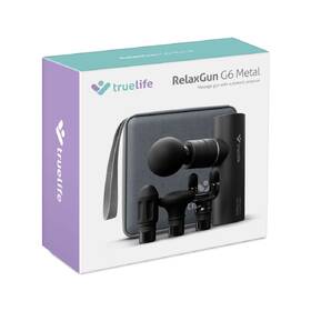 Masážní pistole TrueLife RelaxGun G6 Metal černá

 obrázek produktu 10 z 10