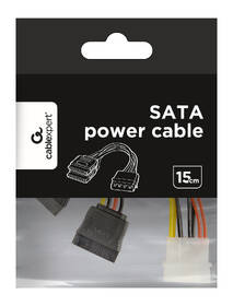Kabel Gembird rozdvojka napájení 1x 5,25” na 2x SATA 

 obrázek produktu 2 z 2