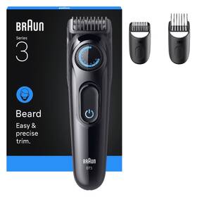 Zastřihovač vousů Braun BT3520 černý/modrý

 obrázek produktu 1 z 7