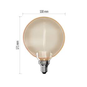 Žárovka LED EMOS DECO G130OA "O", 4W, 220 lm, E27, teplá bílá+ 

 obrázek produktu 4 z 6