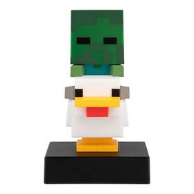 Dekorativní LED Paladone Icon Light Minecraft - Chicken Jockey bílé/zelené

 obrázek produktu 1 z 4