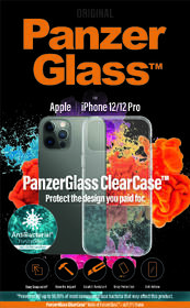Kryt na mobil PanzerGlass ClearCase Antibacterial na Apple iPhone 12/12 Pro průhledný

 obrázek produktu 2 z 2