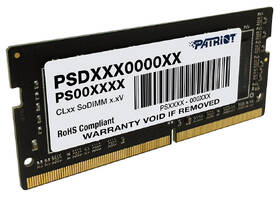 Operační paměť Patriot 8GB DDR4 3200MHz CL22 

 obrázek produktu 3 z 3