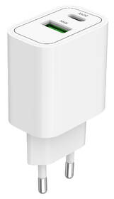 Nabíječka do sítě Mobile Origin 1x USB-A/2x USB-C PD20W bílá barva
