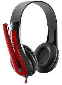 Headset Canyon HSC-1 černý/červený

 obrázek produktu 2 z 5