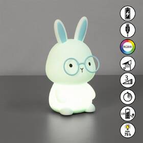 Dětská LED lampička Fischer & Honsel Felix, 1x LED, 0,4 W modrá

 obrázek produktu 1 z 3