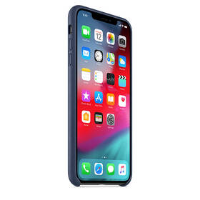 Kryt na mobil Apple na iPhone Xs - půlnočně modrý 

 obrázek produktu 2 z 2