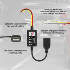 Kabel TrueCam Hardwire kit 

 obrázek produktu 2 z 3