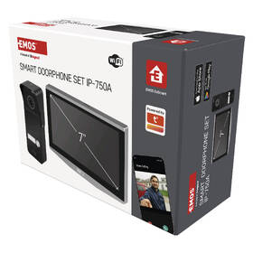 Dveřní videotelefon EMOS GoSmart IP-750A, Wi-Fi černý/stříbrný

 obrázek produktu 13 z 13