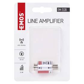 Zesilovač EMOS J5709 linkový, 20dB, UHF 

 obrázek produktu 2 z 2