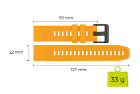 Řemínek Mobile Origin Easy Strap Watch 22mm žlutý

 obrázek produktu 3 z 6