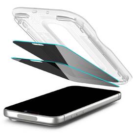 Tvrzené sklo Spigen tR EZ Fit Pro HD (Privacy) na Apple iPhone 18 Pro Max (2 ks) průhledné

 obrázek produktu 1 z 9