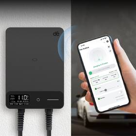 Nástěnná nabíjecí stanice dé pro elektromobily 11kW s 10m kabelem, verze s CZ aplikací černá

 obrázek produktu 3 z 8