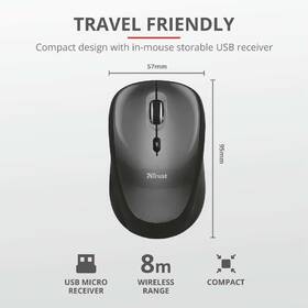 Myš Trust Yvi Wireless černá

 obrázek produktu 6 z 7