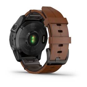 Chytré hodinky Garmin epix Sapphire Style - Titan Black/Brown Leather Band 

 obrázek produktu 12 z 12