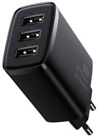 Nabíječka do sítě Baseus 3x USB-A 17 W černá

 obrázek produktu 3 z 8