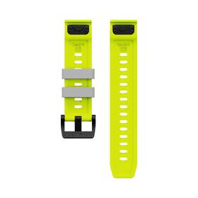 Řemínek Cubenest Premium Silicone Garmin QuickFit Band 22mm šedý/žlutý

 obrázek produktu 1 z 5