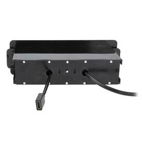 Kabel prodlužovací Solight výsuvný blok, 2x zásuvka, 2x USB, 1x HDMI, 1,9m stříbrný

 obrázek produktu 3 z 6