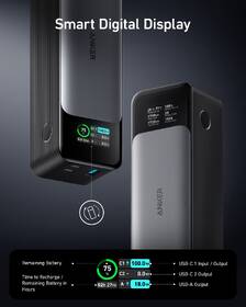Powerbanka Anker 737 GaNPrime 140W PD 24 000mAh černá

 obrázek produktu 1 z 10
