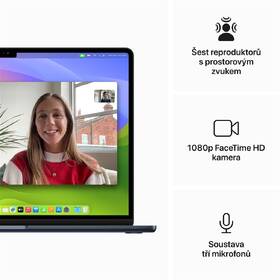 Notebook Apple MacBook Air CTO 15" M3 10-GPU 16GB 1TB - Starlight CZ 

 obrázek produktu 5 z 8