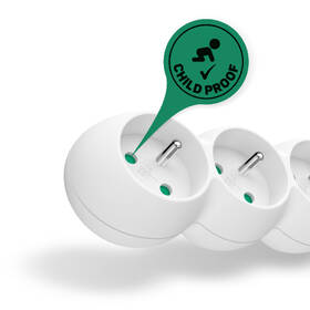 Kabel prodlužovací Connect IT 230 V, 3 zásuvky, s vypínačem, 1,5m bílý

 obrázek produktu 2 z 3