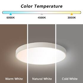Stropní svítidlo IMMAX NEO LITE SEMPLICI SMART, 40cm, 36W, 2736 lm, s podporou BEACON, Wi-Fi, TUYA bílé

 obrázek produktu 6 z 8