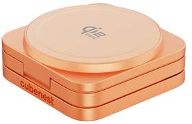 Bezdrátová nabíječka Cubenest SQ312 Ultra Qi2.2 3v1 s MagSafe oranžová

 obrázek produktu 1 z 13