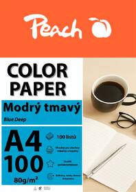 Papíry do tiskárny Peach Color A4 - 100 listů tmavě modré

 obrázek produktu 2 z 2