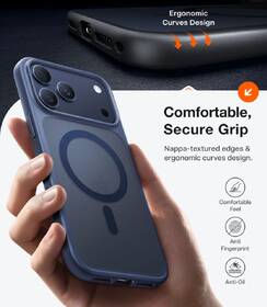 Kryt na mobil Torras Guardian Magnetic na Apple iPhone 17 Pro Max modrý

 obrázek produktu 4 z 7