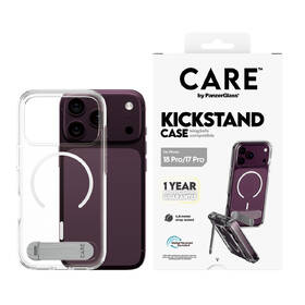 Kryt na mobil PanzerGlass CARE na Apple iPhone 18 Pro / 17 Pro Kickstand MagSafe průhledný

 obrázek produktu 2 z 4