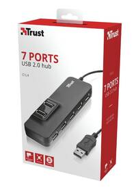 USB Hub Trust Oila USB/7x USB 2.0 

 obrázek produktu 6 z 6