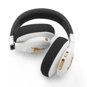 Sluchátka JBL Under Armour Project Rock bílá barva
