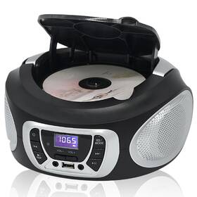 Radiopřijímač s CD Roadstar CDR-365 U černá barva
