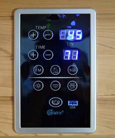 Infrasauna Belatrix Cedr Superior 3 Lux 

 obrázek produktu 4 z 8