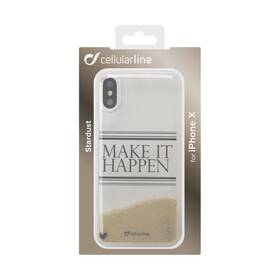 Kryt na mobil CellularLine Stardust na Apple iPhone X, motiv Happen 

 obrázek produktu 1 z 1