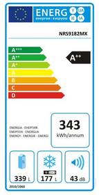 Americká lednice Gorenje NRS9182MX Inoxlook

 obrázek produktu 1 z 4