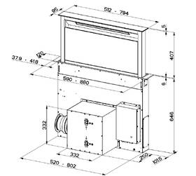 Odsavač par Faber FABULA PLUS EV8 BK A60 černý/nerez/sklo

 obrázek produktu 3 z 3