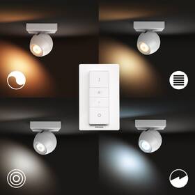 Bodové svítidlo Philips Buckram White Ambiance Spot bílé

 obrázek produktu 2 z 6