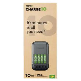 Nabíječka GP Charge10 S491 + 4× AA 

 obrázek produktu 4 z 9