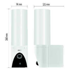 IP kamera EMOS GoSmart Venkovní otočná IP-300 TORCH se světlem bílá

 obrázek produktu 9 z 19