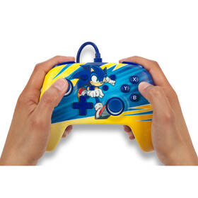 Gamepad PowerA Enhanced Wired - Nintendo Switch - Sonic Boost 

 obrázek produktu 9 z 11
